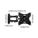 Articulating Wall Mount for 10" to 37" TVs