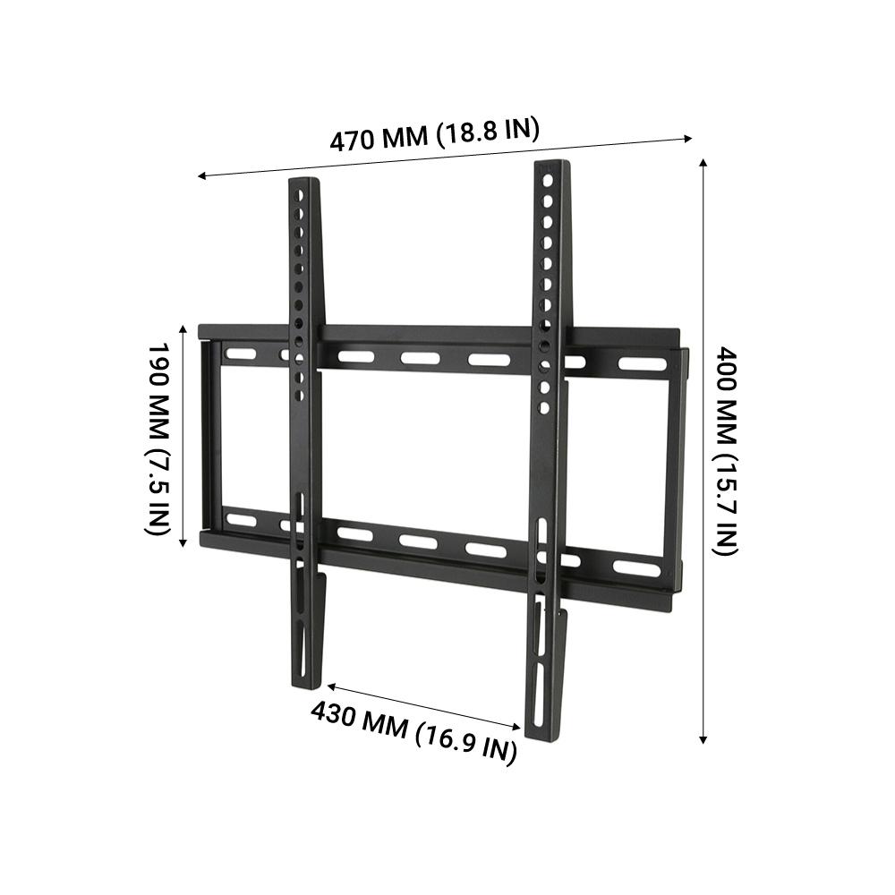 Universal Fixed Wall Flat Mount Bracket For 17" to 60" TVs