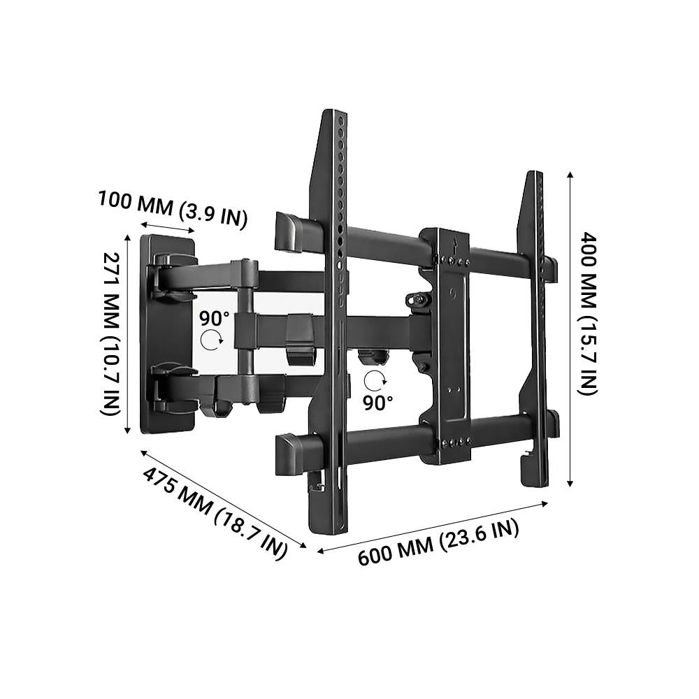 Full Motion Dual Articulating Wall Mount for 32" to 70" TVs