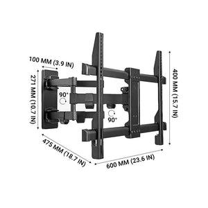 Full Motion Dual Articulating Wall Mount for 32" to 70" TVs